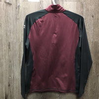 LS Light Fleece Lined Shirt, 1/3 Zip up *xc
