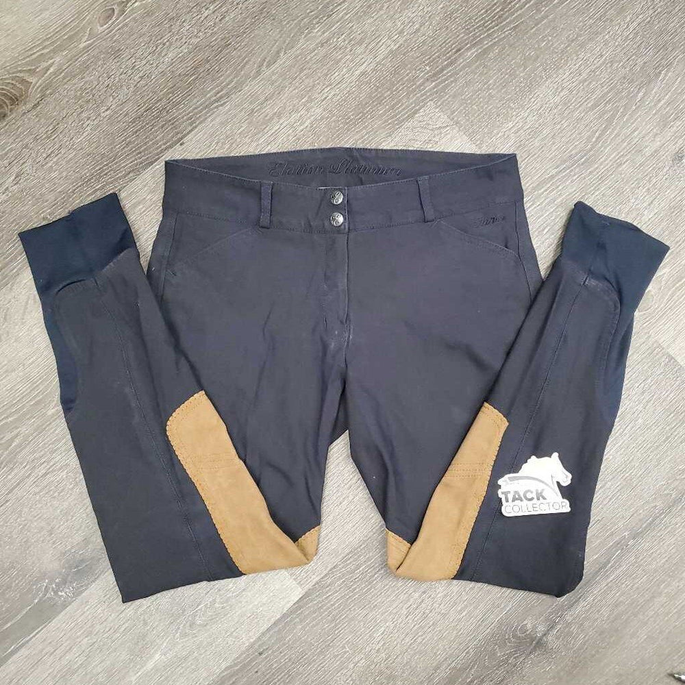 Euroseat Breeches *vgc, mnr dirt?stains, seam puckers & fading