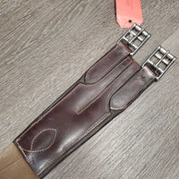Sm Belly Girth, 2x long elastics, Center D ring & Strap *gc, dirty, hairy, rubs, scratches, film
