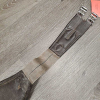 Sm Belly Girth, 2x long elastics, Center D ring & Strap *gc, dirty, hairy, rubs, scratches, film
