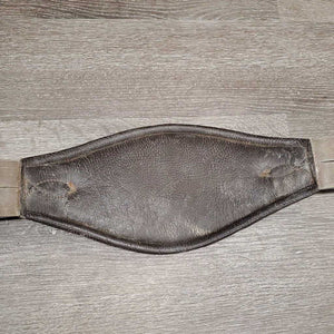 Sm Belly Girth, 2x long elastics, Center D ring & Strap *gc, dirty, hairy, rubs, scratches, film