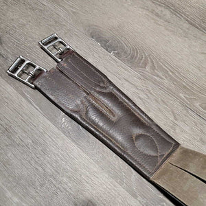 Sm Belly Girth, 2x long elastics, Center D ring & Strap *gc, dirty, hairy, rubs, scratches, film