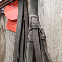 Rsd FS Padded Bridle *gc, older, dirty, creases, xholes, rubs, scraped edges, crackles, No Reins
