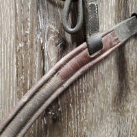 Rsd FS Padded Bridle *gc, older, dirty, creases, xholes, rubs, scraped edges, crackles, No Reins
