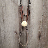 Rsd Padded Figure 8 Noseband Only *gc, rubs, dirty, faded, scraped edges, dry
