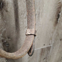 Rsd Padded Figure 8 Noseband Only *gc, rubs, dirty, faded, scraped edges, dry