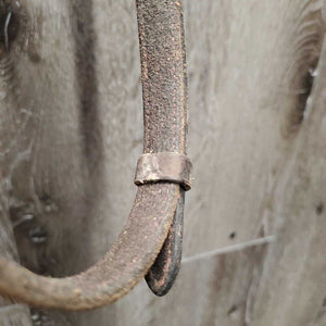 Rsd Padded Figure 8 Noseband Only *gc, rubs, dirty, faded, scraped edges, dry