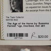 The Age of the Horse by Susanna Forrest *vgc, inscribed, mnr dirt
