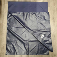 Horse Show Stall Curtain Set: Zipper Door, Valance, 3 Sides, bag *gc, sm holes, dirty, snags
