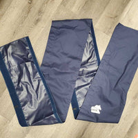 Horse Show Stall Curtain Set: Zipper Door, Valance, 3 Sides, bag *gc, sm holes, dirty, snags
