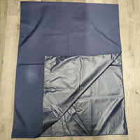 Horse Show Stall Curtain Set: Zipper Door, Valance, 3 Sides, bag *gc, sm holes, dirty, snags

