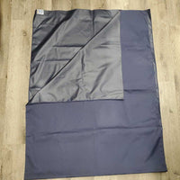 Horse Show Stall Curtain Set: Zipper Door, Valance, 3 Sides, bag *gc, sm holes, dirty, snags
