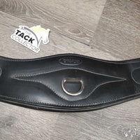 Anatomical Padded Leather Dressage Girth, 2x els, Center D Ring *vgc/xc, clean
