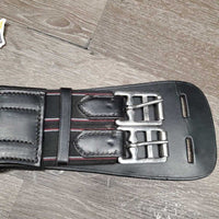 Anatomical Padded Leather Dressage Girth, 2x els, Center D Ring *vgc/xc, clean
