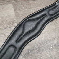 Anatomical Padded Leather Dressage Girth, 2x els, Center D Ring *vgc/xc, clean
