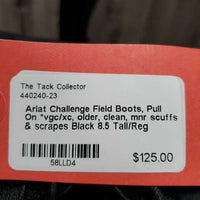 Field Boots, Pull On *vgc/xc, older, clean, mnr scuffs & scrapes
