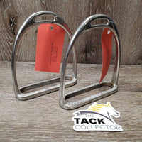 Pr Fine Light Stirrup Irons *No Grips, like new