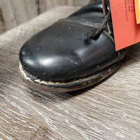 Field Boots, Pull On *gc/fair, dust/dirt, creases, scuffs, older, v.holey inside heels, stiff, soles: cracked & dry
