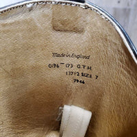 Field Boots, Pull On *gc/fair, dust/dirt, creases, scuffs, older, v.holey inside heels, stiff, soles: cracked & dry