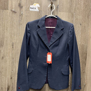 Show Jacket *gc, older, replaced buttons, v.discolored pits, frayed button threads, puckers