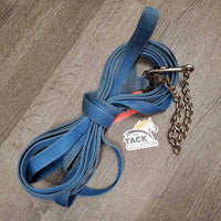 Nylon Lunge Line, chain *fair, dirty, rust, faded, stiff
