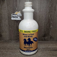 Mane 'n Tail Shampoo *vgc, dented, scrapes, stains, dirty, 3/4 full
