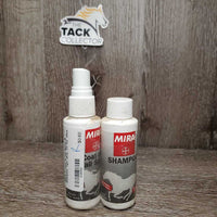 2: Coat & Tail Spray & Shampoo *vgc, dirty, 1/3 full
