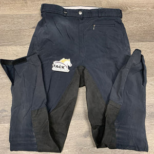 Full Seat Breeches *gc/fair, older, v.faded, discolored, v.rubbed & pilly seat