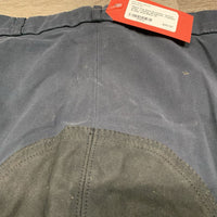 Full Seat Breeches *gc/fair, older, v.faded, discolored, v.rubbed & pilly seat
