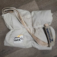Waterproof Fly Sheet Liner, snaps *gc, wpf, dirty, stains, hair
