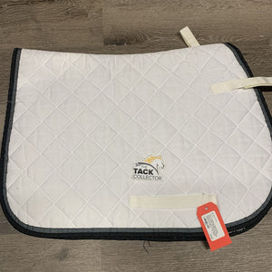 Quilt Fleece Lined Jumper Saddle Pad *vgc, threads, mnr hair, rubs, pills, older