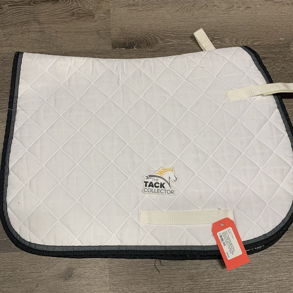 Quilt Fleece Lined Jumper Saddle Pad *vgc, threads, mnr hair, rubs, pills, older