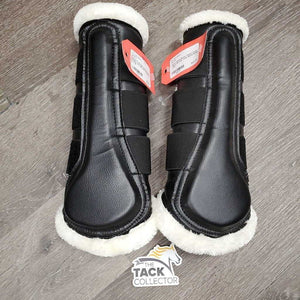 Closed Boots, Fleece Lined, velcro *like new, clean