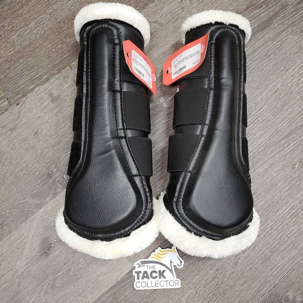 Closed Boots, Fleece Lined, velcro *like new, clean