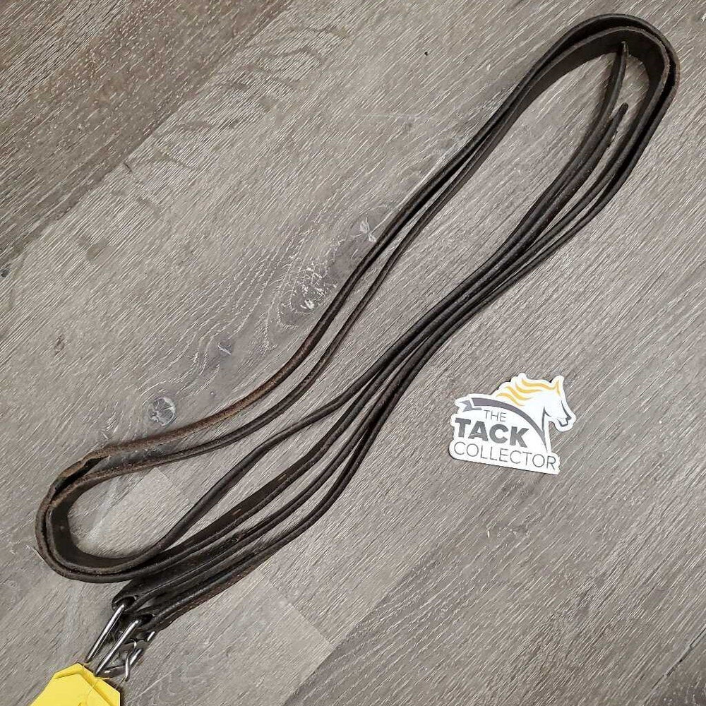 Pr Stirrup Leathers *gc, creases, dry, stiff, rubs, faded, xholes