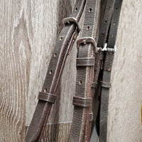Monocrown Dressage Bridle, Bling Browband, crank *gc, NO Flash, missing bling, clean & dirty, loose keepers, creases
