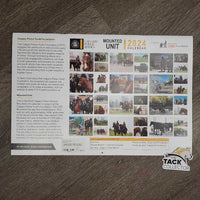 Calgary Police "Mounted Unit" 2024 Calendar *vgc, mnr stains
