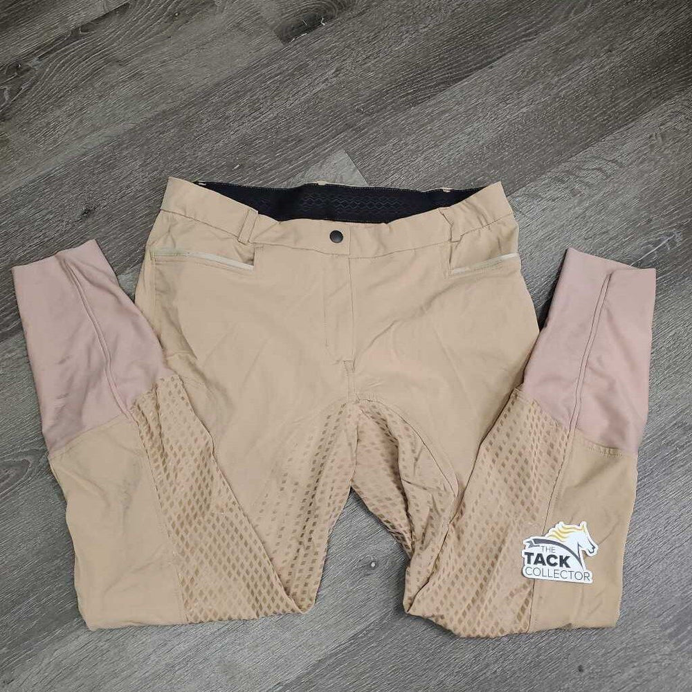Full Sticky Seat Riding Tight Breeches *gc, wrinkled, stains, puckers, seat & leg rubs & stains