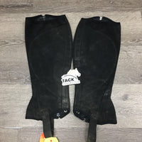 Pr Synthetic Half Chaps *gc, v.dirty, dusty, rubs, faded