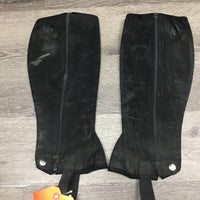 Pr Synthetic Half Chaps *gc, v.dirty, dusty, rubs, faded