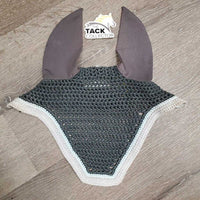 Crochet Ear Bonnet Fly Veil *xc, mnr dirt?stain & hair