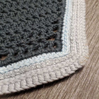 Crochet Ear Bonnet Fly Veil *xc, mnr dirt?stain & hair