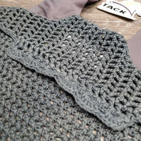 Crochet Ear Bonnet Fly Veil *xc, mnr dirt?stain & hair
