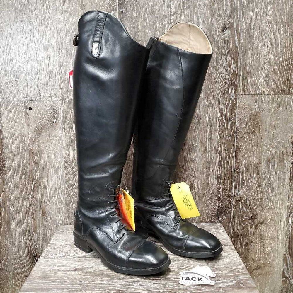 Field Boots, 2x Black Ariat Boot Bags, 2 Black Ariat forms *xc, v.mnr residue & lining stains