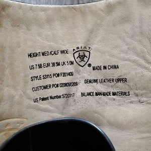 Field Boots, 2x Black Ariat Boot Bags, 2 Black Ariat forms *xc, v.mnr residue & lining stains