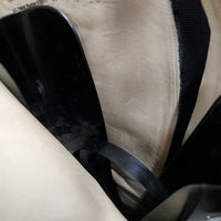 Field Boots, 2x Black Ariat Boot Bags, 2 Black Ariat forms *xc, v.mnr residue & lining stains
