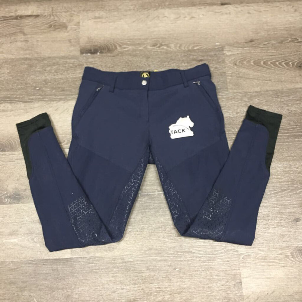Fleece Lined Full Sticky Seat Winter Breeches *vgc, mnr dirt?stains, seam puckers