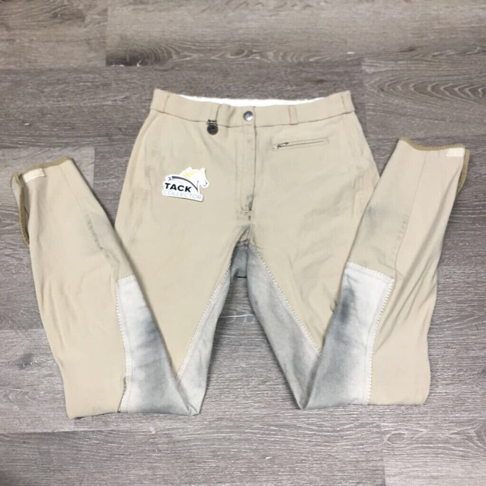 Full Seat Breeches *gc/fair, v.stained, pills, faded?, stretched/puckers