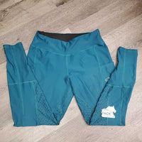 Sticky Full Seat Riding Tight Breeches *gc/fair, stretched, peeled/missing stickies, hairy, rubs, pills