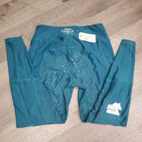 Sticky Full Seat Riding Tight Breeches *gc/fair, stretched, peeled/missing stickies, hairy, rubs, pills
